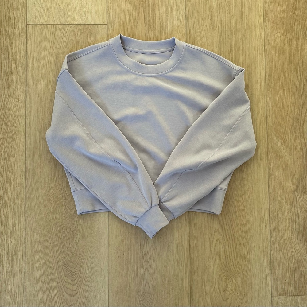 Lululemon Softstreme Perfectly Oversized Cropped Crew